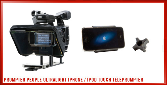 Prompter People Ultralight iPhone / iPod touch Teleprompter