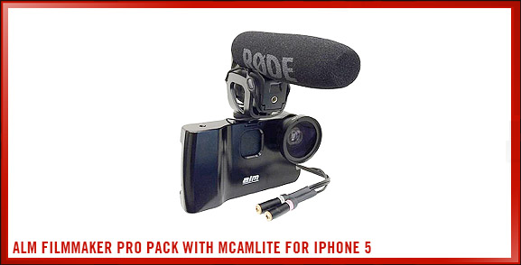 alm Filmmaker Pro Pack With mCAMLITE for iPhone 5