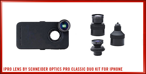 iPro Lens by Schneider Optics Pro Classic Duo Kit for iPhone 